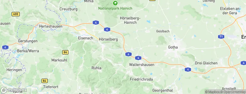 Sättelstädt, Germany Map
