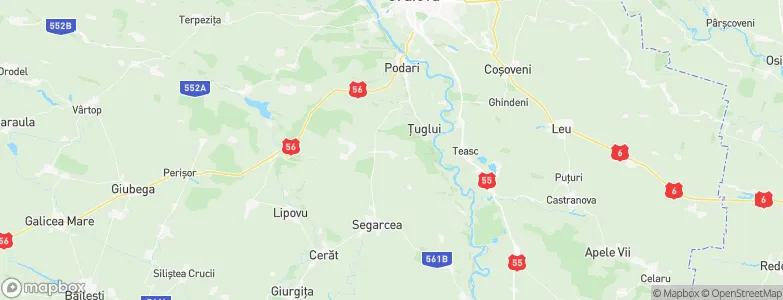Satu Nou Calopăr, Romania Map