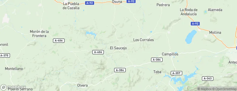 Saucejo, El, Spain Map
