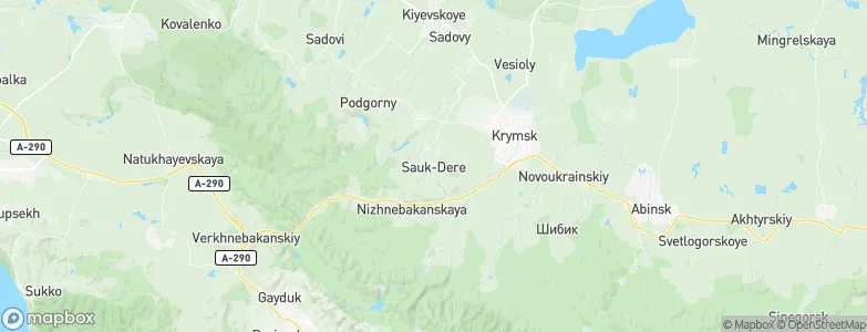 Saukdere, Russia Map