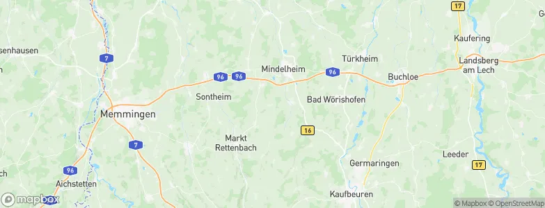 Saulengrain, Germany Map