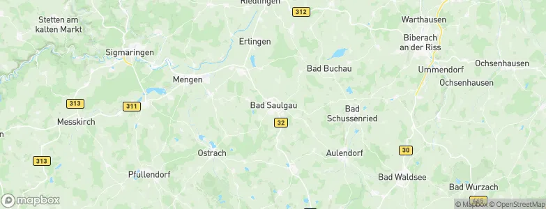 Saulgau, Germany Map