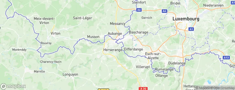 Saulnes, France Map
