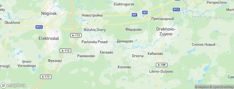 Saurovo, Russia Map