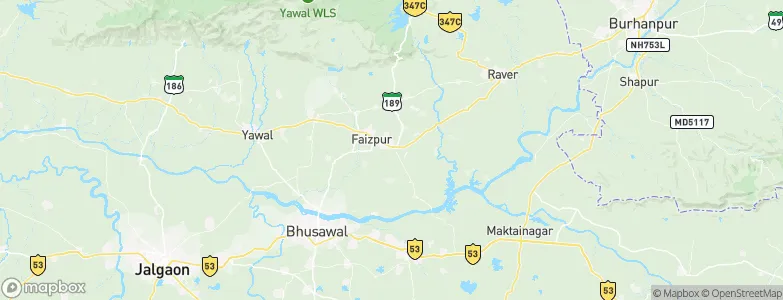Sāvda, India Map