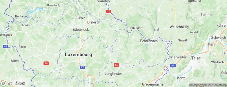 Savelborn, Luxembourg Map