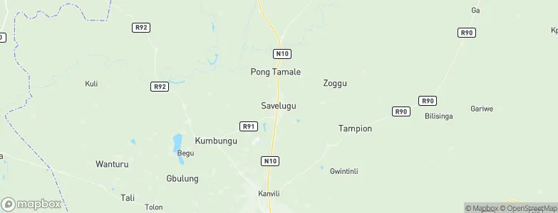 Savelugu, Ghana Map