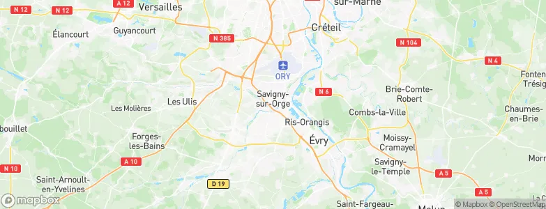 Savigny-sur-Orge, France Map