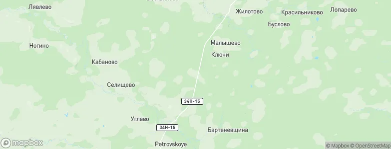 Savino, Russia Map