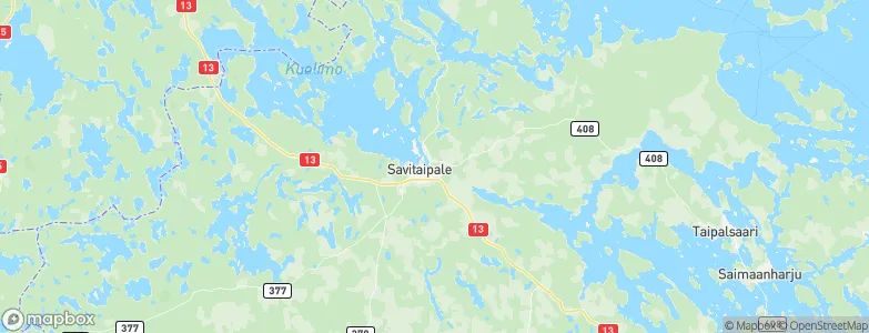Savitaipale, Finland Map