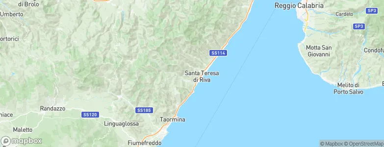 Savoca, Italy Map