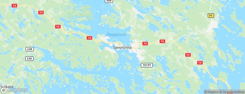 Savonlinna, Finland Map