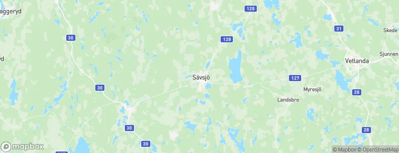 Sävsjö, Sweden Map