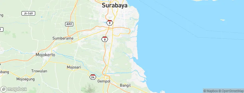 Sawohan, Indonesia Map