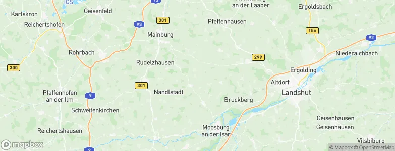 Saxberg, Germany Map