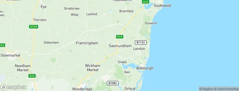Saxmundham, United Kingdom Map