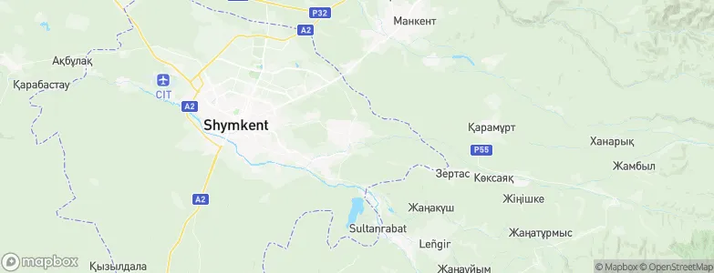 Sayram, Kazakhstan Map
