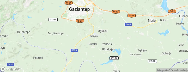 Sazgın, Turkey Map