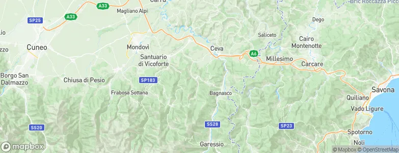 Scagnello, Italy Map