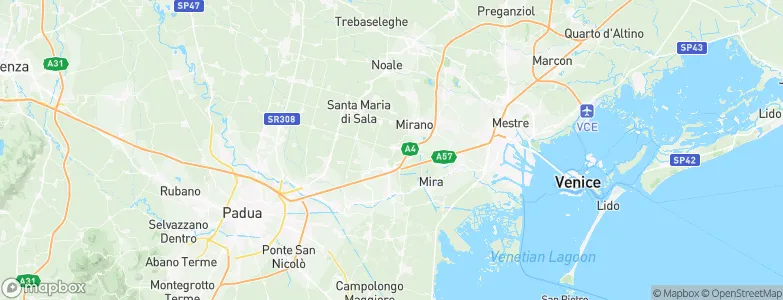 Scaltenigo, Italy Map