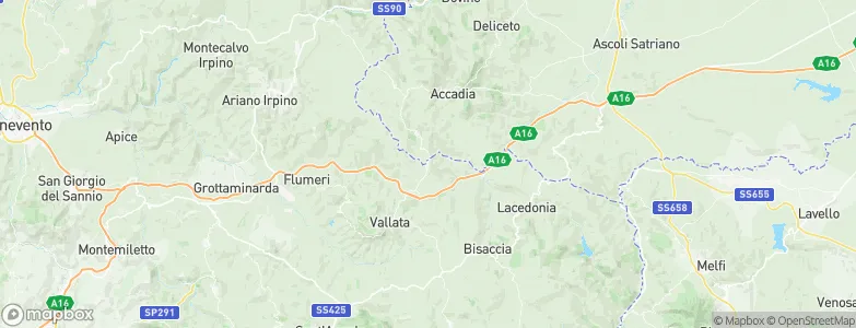 Scampitella, Italy Map