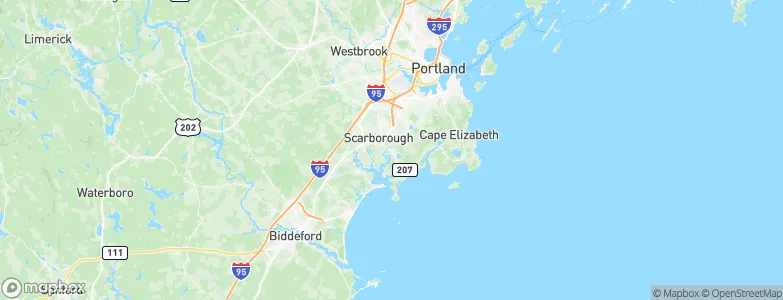 Scarborough, United States Map