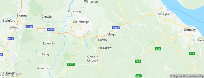 Scawby, United Kingdom Map