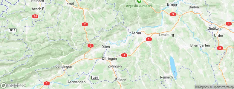 Schachen, Switzerland Map