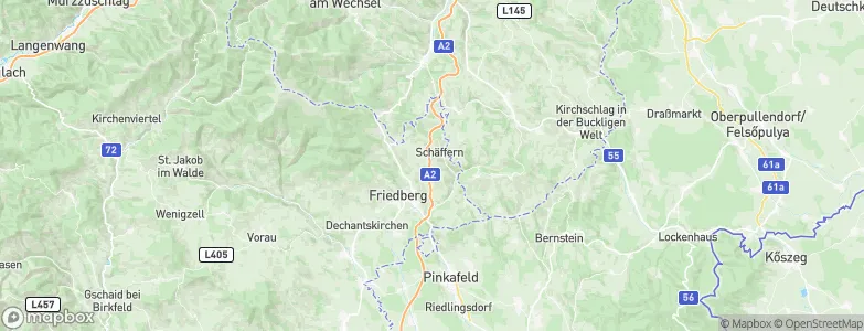 Schäffern, Austria Map