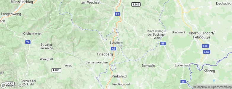 Schäffern, Austria Map