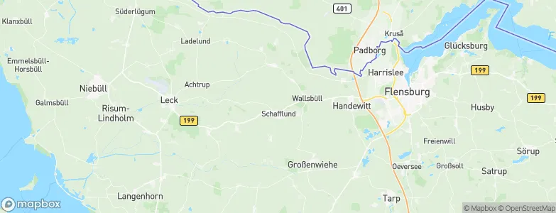 Schafflund, Germany Map