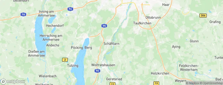 Schäftlarn, Germany Map