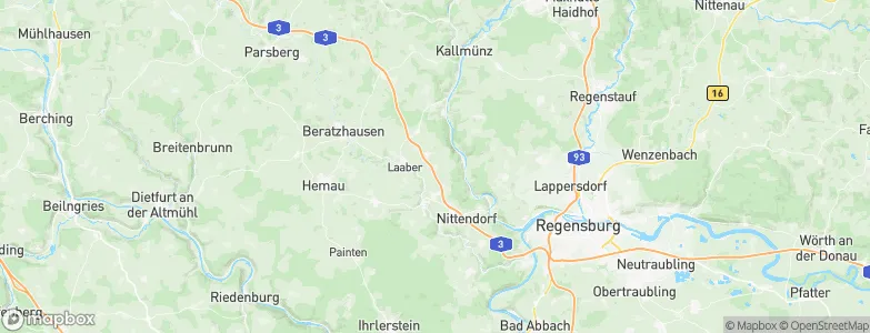 Schaggenhofen, Germany Map