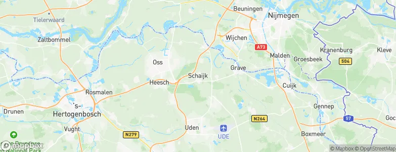 Schaijk, Netherlands Map
