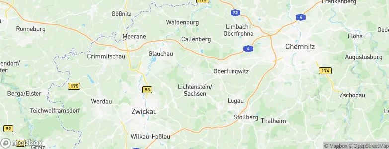 Schäller, Germany Map