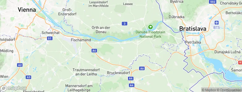 Scharndorf, Austria Map