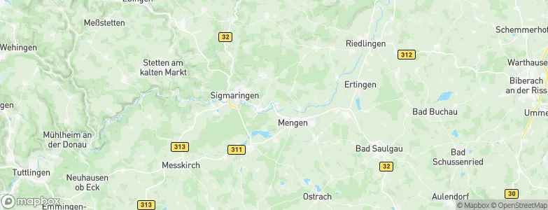 Scheer, Germany Map