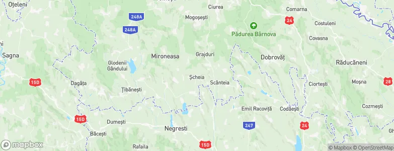 Şcheia, Romania Map