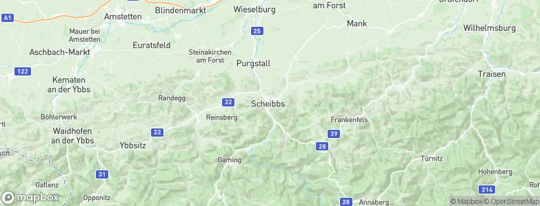 Scheibbs, Austria Map
