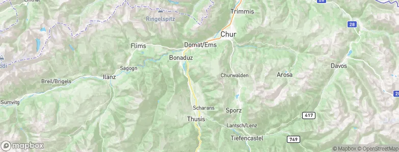 Scheid, Switzerland Map