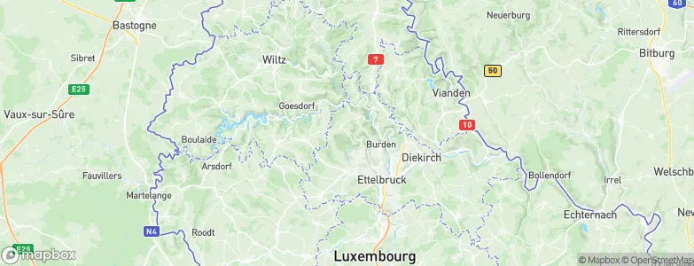 Scheidel, Luxembourg Map