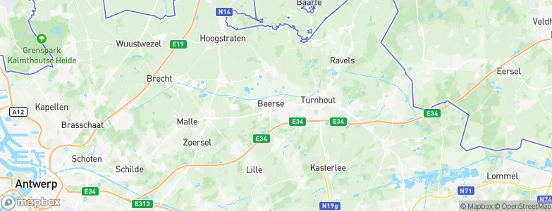 Scheiltjenseinde, Belgium Map