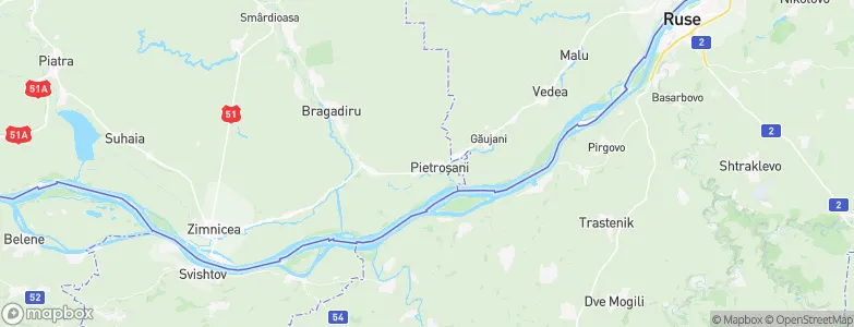 Schela Pietrosani, Romania Map