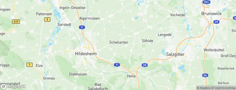 Schellerten, Germany Map