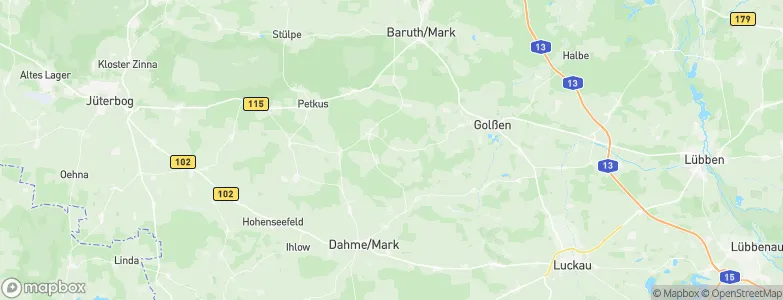 Schenkendorf, Germany Map