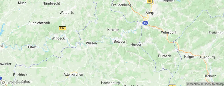 Scheuerfeld, Germany Map