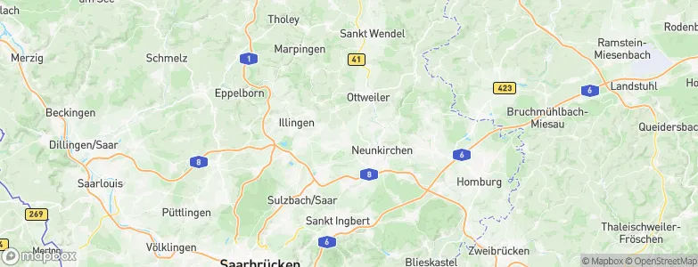 Schiffweiler, Germany Map