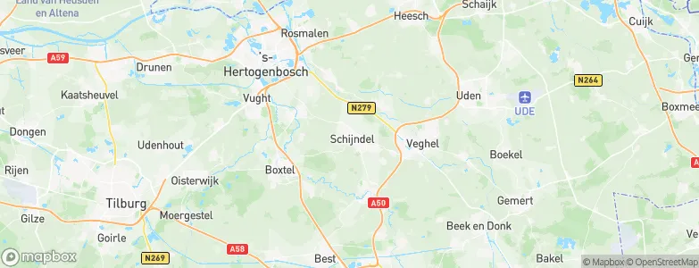 Schijndel, Netherlands Map