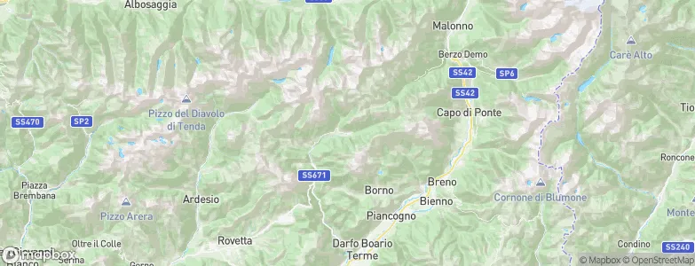 Schilpario, Italy Map