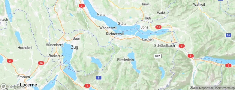 Schindellegi, Switzerland Map